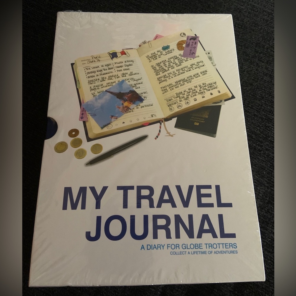 My travel journal a diary for globe trotters